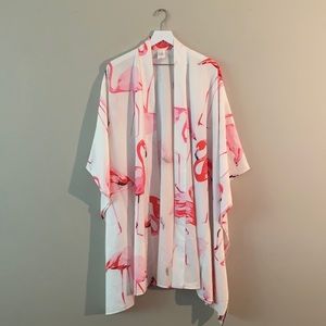 Flamingo kimono